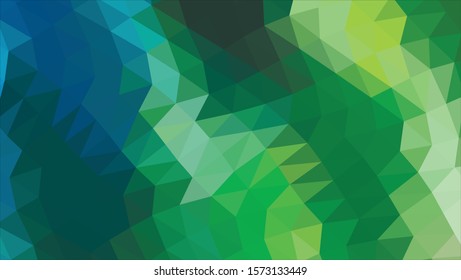 Geometric design. Colorful gradient mosaic background. Geometric triangle, mosaic, abstract background. Mosaic, color background. Mosaic texture. The effect of stained glass. EPS 10 Vector
