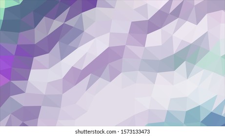 Geometric design. Colorful gradient mosaic background. Geometric triangle, mosaic, abstract background. Mosaic, color background. Mosaic texture. The effect of stained glass. EPS 10 Vector