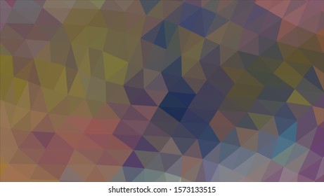 Geometric design. Colorful gradient mosaic background. Geometric triangle, mosaic, abstract background. Mosaic, color background. Mosaic texture. The effect of stained glass. EPS 10 Vector