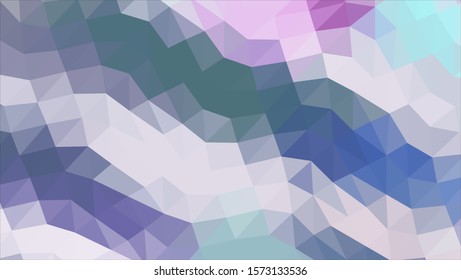 Geometric design. Colorful gradient mosaic background. Geometric triangle, mosaic, abstract background. Mosaic, color background. Mosaic texture. The effect of stained glass. EPS 10 Vector