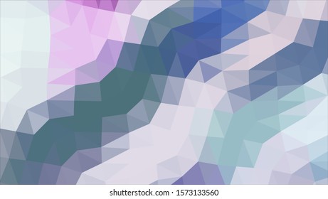 Geometric design. Colorful gradient mosaic background. Geometric triangle, mosaic, abstract background. Mosaic, color background. Mosaic texture. The effect of stained glass. EPS 10 Vector