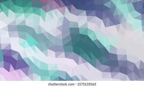 Geometric design. Colorful gradient mosaic background. Geometric triangle, mosaic, abstract background. Mosaic, color background. Mosaic texture. The effect of stained glass. EPS 10 Vector