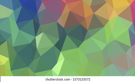 Geometric design. Colorful gradient mosaic background. Geometric triangle, mosaic, abstract background. Mosaic, color background. Mosaic texture. The effect of stained glass. EPS 10 Vector