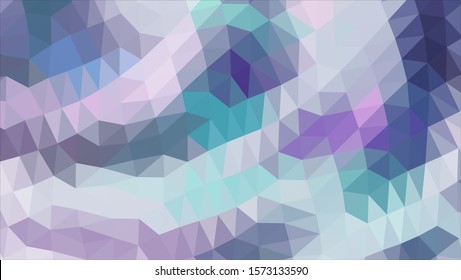 Geometric design. Colorful gradient mosaic background. Geometric triangle, mosaic, abstract background. Mosaic, color background. Mosaic texture. The effect of stained glass. EPS 10 Vector