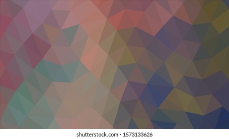 Geometric design. Colorful gradient mosaic background. Geometric triangle, mosaic, abstract background. Mosaic, color background. Mosaic texture. The effect of stained glass. EPS 10 Vector