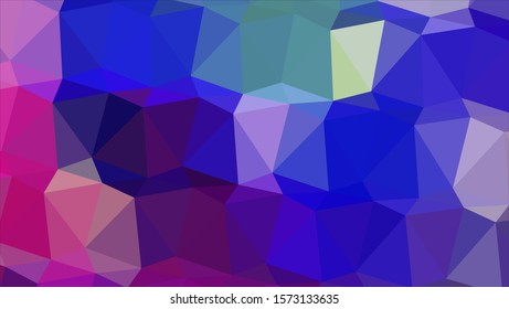 Geometric design. Colorful gradient mosaic background. Geometric triangle, mosaic, abstract background. Mosaic, color background. Mosaic texture. The effect of stained glass. EPS 10 Vector