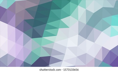 Geometric design. Colorful gradient mosaic background. Geometric triangle, mosaic, abstract background. Mosaic, color background. Mosaic texture. The effect of stained glass. EPS 10 Vector