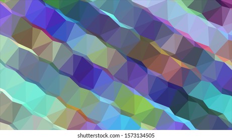 Geometric design. Colorful gradient mosaic background. Geometric triangle, mosaic, abstract background. Mosaic, color background. Mosaic texture. The effect of stained glass. EPS 10 Vector