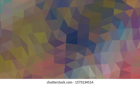 Geometric design. Colorful gradient mosaic background. Geometric triangle, mosaic, abstract background. Mosaic, color background. Mosaic texture. The effect of stained glass. EPS 10 Vector