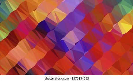 Geometric design. Colorful gradient mosaic background. Geometric triangle, mosaic, abstract background. Mosaic, color background. Mosaic texture. The effect of stained glass. EPS 10 Vector