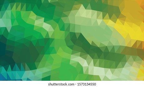 Geometric design. Colorful gradient mosaic background. Geometric triangle, mosaic, abstract background. Mosaic, color background. Mosaic texture. The effect of stained glass. EPS 10 Vector