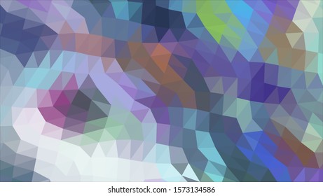 Geometric design. Colorful gradient mosaic background. Geometric triangle, mosaic, abstract background. Mosaic, color background. Mosaic texture. The effect of stained glass. EPS 10 Vector