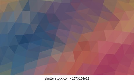 Geometric design. Colorful gradient mosaic background. Geometric triangle, mosaic, abstract background. Mosaic, color background. Mosaic texture. The effect of stained glass. EPS 10 Vector