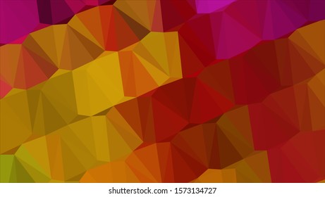 Geometric design. Colorful gradient mosaic background. Geometric triangle, mosaic, abstract background. Mosaic, color background. Mosaic texture. The effect of stained glass. EPS 10 Vector