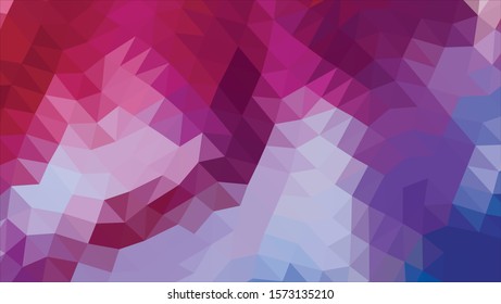 Geometric design. Colorful gradient mosaic background. Geometric triangle, mosaic, abstract background. Mosaic, color background. Mosaic texture. The effect of stained glass. EPS 10 Vector