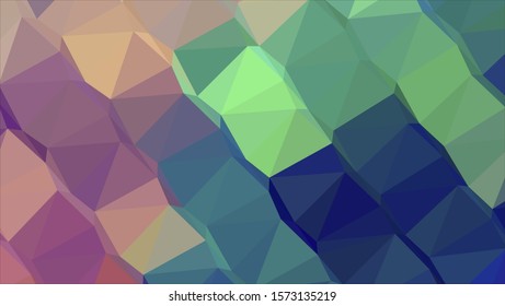 Geometric design. Colorful gradient mosaic background. Geometric triangle, mosaic, abstract background. Mosaic, color background. Mosaic texture. The effect of stained glass. EPS 10 Vector