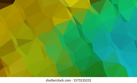 Geometric design. Colorful gradient mosaic background. Geometric triangle, mosaic, abstract background. Mosaic, color background. Mosaic texture. The effect of stained glass. EPS 10 Vector