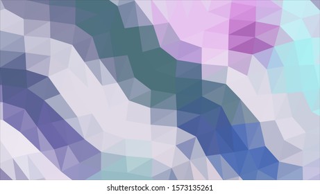 Geometric design. Colorful gradient mosaic background. Geometric triangle, mosaic, abstract background. Mosaic, color background. Mosaic texture. The effect of stained glass. EPS 10 Vector
