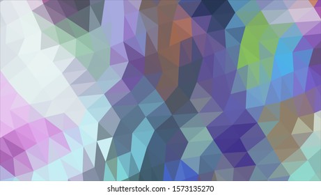 Geometric design. Colorful gradient mosaic background. Geometric triangle, mosaic, abstract background. Mosaic, color background. Mosaic texture. The effect of stained glass. EPS 10 Vector
