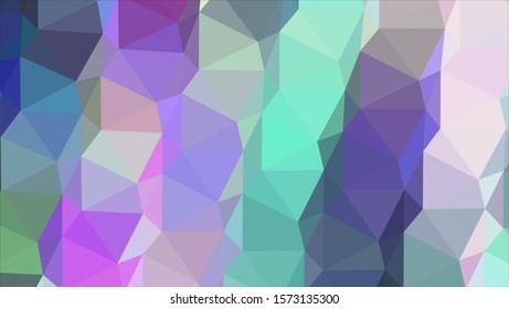 Geometric design. Colorful gradient mosaic background. Geometric triangle, mosaic, abstract background. Mosaic, color background. Mosaic texture. The effect of stained glass. EPS 10 Vector