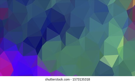 Geometric design. Colorful gradient mosaic background. Geometric triangle, mosaic, abstract background. Mosaic, color background. Mosaic texture. The effect of stained glass. EPS 10 Vector