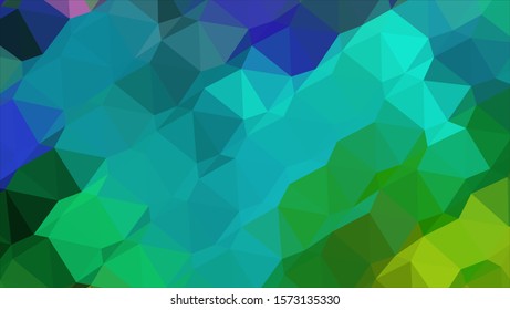 Geometric design. Colorful gradient mosaic background. Geometric triangle, mosaic, abstract background. Mosaic, color background. Mosaic texture. The effect of stained glass. EPS 10 Vector