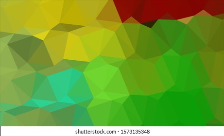 Geometric design. Colorful gradient mosaic background. Geometric triangle, mosaic, abstract background. Mosaic, color background. Mosaic texture. The effect of stained glass. EPS 10 Vector