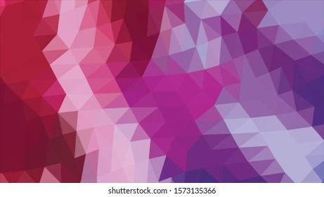 Geometric design. Colorful gradient mosaic background. Geometric triangle, mosaic, abstract background. Mosaic, color background. Mosaic texture. The effect of stained glass. EPS 10 Vector