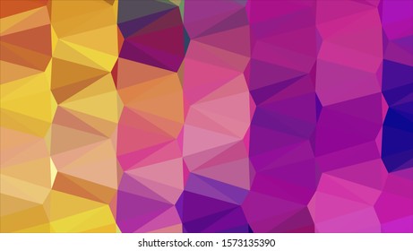 Geometric design. Colorful gradient mosaic background. Geometric triangle, mosaic, abstract background. Mosaic, color background. Mosaic texture. The effect of stained glass. EPS 10 Vector