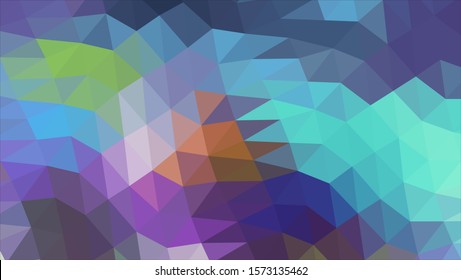 Geometric design. Colorful gradient mosaic background. Geometric triangle, mosaic, abstract background. Mosaic, color background. Mosaic texture. The effect of stained glass. EPS 10 Vector
