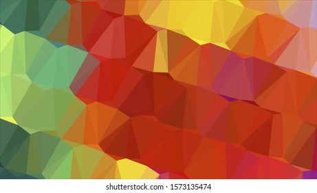 Geometric design. Colorful gradient mosaic background. Geometric triangle, mosaic, abstract background. Mosaic, color background. Mosaic texture. The effect of stained glass. EPS 10 Vector