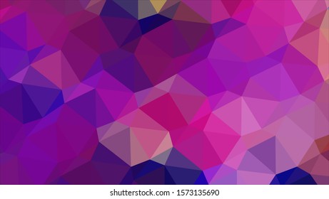 Geometric design. Colorful gradient mosaic background. Geometric triangle, mosaic, abstract background. Mosaic, color background. Mosaic texture. The effect of stained glass. EPS 10 Vector
