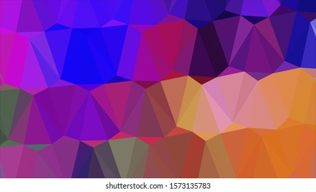 Geometric design. Colorful gradient mosaic background. Geometric triangle, mosaic, abstract background. Mosaic, color background. Mosaic texture. The effect of stained glass. EPS 10 Vector