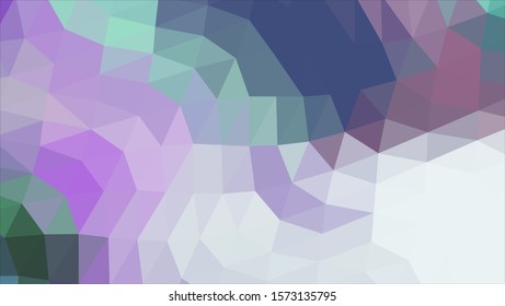 Geometric design. Colorful gradient mosaic background. Geometric triangle, mosaic, abstract background. Mosaic, color background. Mosaic texture. The effect of stained glass. EPS 10 Vector