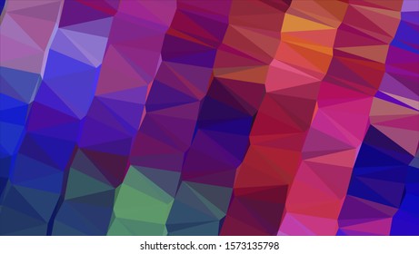 Geometric design. Colorful gradient mosaic background. Geometric triangle, mosaic, abstract background. Mosaic, color background. Mosaic texture. The effect of stained glass. EPS 10 Vector