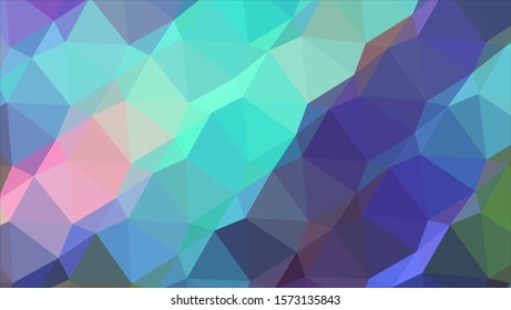 Geometric design. Colorful gradient mosaic background. Geometric triangle, mosaic, abstract background. Mosaic, color background. Mosaic texture. The effect of stained glass. EPS 10 Vector