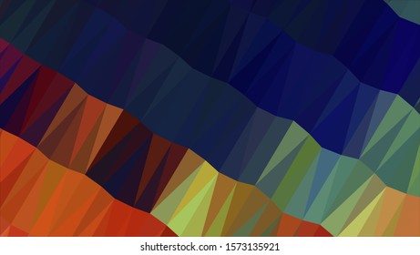 Geometric design. Colorful gradient mosaic background. Geometric triangle, mosaic, abstract background. Mosaic, color background. Mosaic texture. The effect of stained glass. EPS 10 Vector