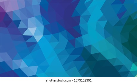 Geometric design. Colorful gradient mosaic background. Geometric triangle, mosaic, abstract background. Mosaic, color background. Mosaic texture. The effect of stained glass. EPS 10 Vector