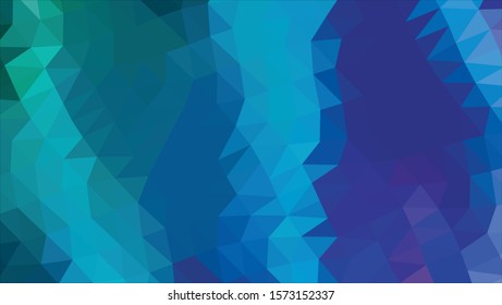 Geometric design. Colorful gradient mosaic background. Geometric triangle, mosaic, abstract background. Mosaic, color background. Mosaic texture. The effect of stained glass. EPS 10 Vector