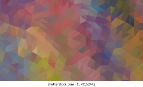 Geometric design. Colorful gradient mosaic background. Geometric triangle, mosaic, abstract background. Mosaic, color background. Mosaic texture. The effect of stained glass. EPS 10 Vector