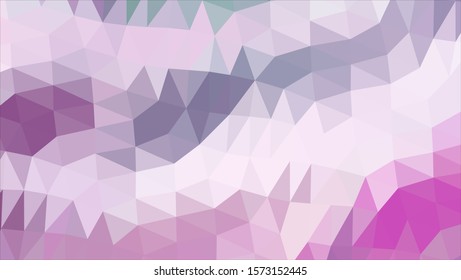 Geometric design. Colorful gradient mosaic background. Geometric triangle, mosaic, abstract background. Mosaic, color background. Mosaic texture. The effect of stained glass. EPS 10 Vector