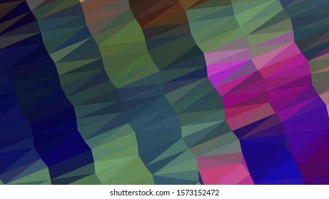 Geometric design. Colorful gradient mosaic background. Geometric triangle, mosaic, abstract background. Mosaic, color background. Mosaic texture. The effect of stained glass. EPS 10 Vector