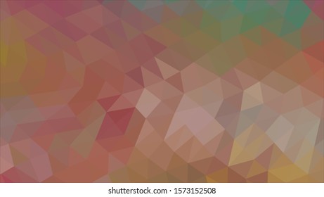 Geometric design. Colorful gradient mosaic background. Geometric triangle, mosaic, abstract background. Mosaic, color background. Mosaic texture. The effect of stained glass. EPS 10 Vector