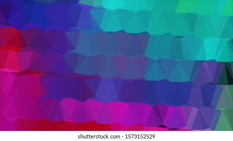 Geometric design. Colorful gradient mosaic background. Geometric triangle, mosaic, abstract background. Mosaic, color background. Mosaic texture. The effect of stained glass. EPS 10 Vector