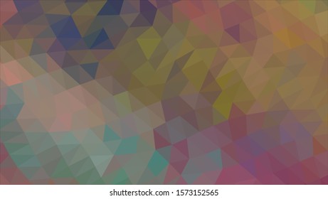 Geometric design. Colorful gradient mosaic background. Geometric triangle, mosaic, abstract background. Mosaic, color background. Mosaic texture. The effect of stained glass. EPS 10 Vector