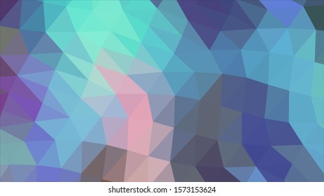 Geometric design. Colorful gradient mosaic background. Geometric triangle, mosaic, abstract background. Mosaic, color background. Mosaic texture. The effect of stained glass. EPS 10 Vector
