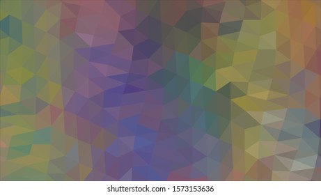 Geometric design. Colorful gradient mosaic background. Geometric triangle, mosaic, abstract background. Mosaic, color background. Mosaic texture. The effect of stained glass. EPS 10 Vector