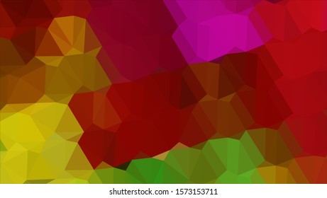 Geometric design. Colorful gradient mosaic background. Geometric triangle, mosaic, abstract background. Mosaic, color background. Mosaic texture. The effect of stained glass. EPS 10 Vector