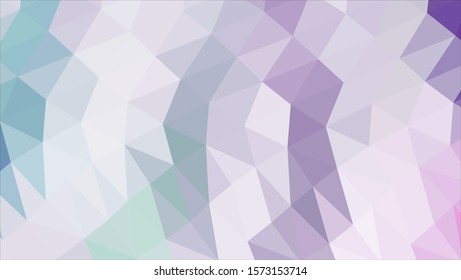 Geometric design. Colorful gradient mosaic background. Geometric triangle, mosaic, abstract background. Mosaic, color background. Mosaic texture. The effect of stained glass. EPS 10 Vector