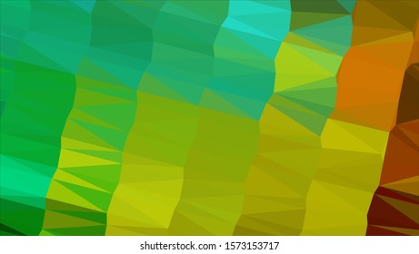 Geometric design. Colorful gradient mosaic background. Geometric triangle, mosaic, abstract background. Mosaic, color background. Mosaic texture. The effect of stained glass. EPS 10 Vector